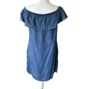 White House Black Market Chambray Dress
